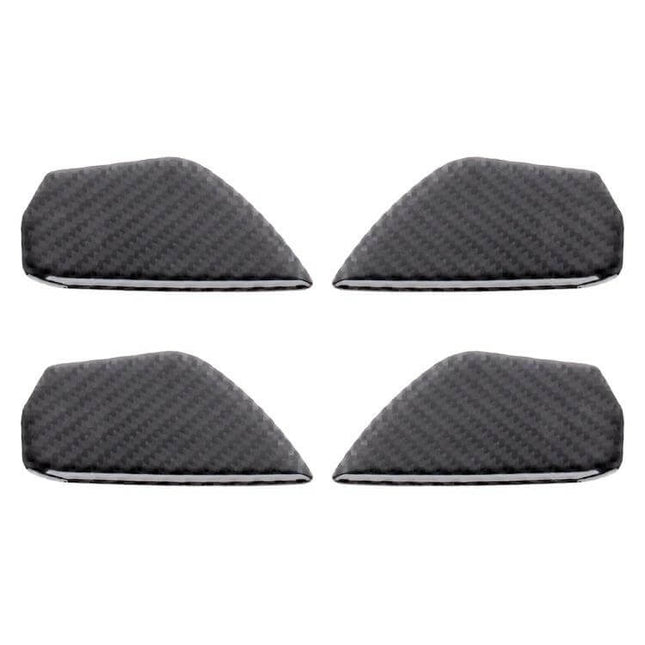 Carbon Fiber Trim for Honda Civic 10th Gen Interior Doors — set of 4 interior door trim pieces in carbon fiber finish