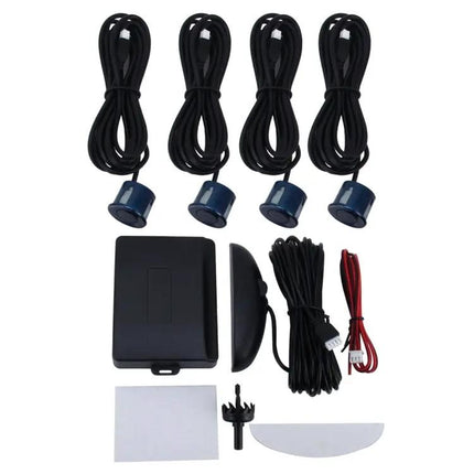 Zone Tech Car Reverse Radar System with Four Sensors