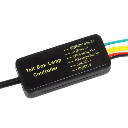 Motorbike Colorful LED Light Bulb for Daytime Running and Turn Signals - tail box lamp controller module with multicolor wires