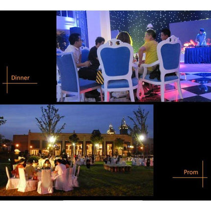 USB RGB Car Atmosphere Lights for Party and DJ Decor compact USB-powered music-synced lights for car interiors, parties, prom and dinner events
