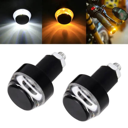 LED Motorcycle Handlebar Lights for Safety and Visibility