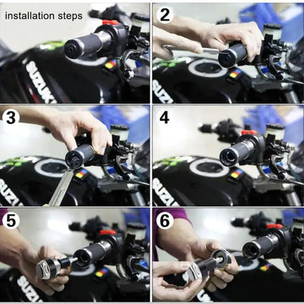 LED Motorcycle Handlebar Lights for Safety and Visibility