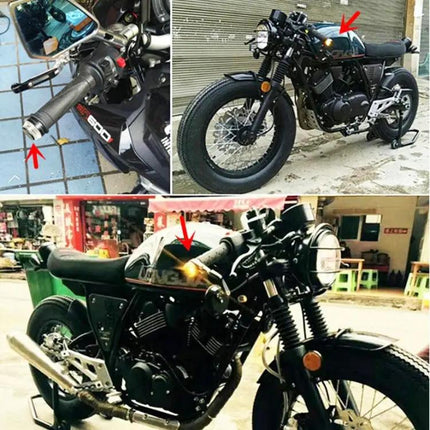LED Motorcycle Handlebar Lights for Safety and Visibility