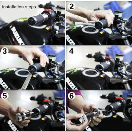 LED Motorcycle Handlebar Lights for Safety and Visibility | Syndmart
