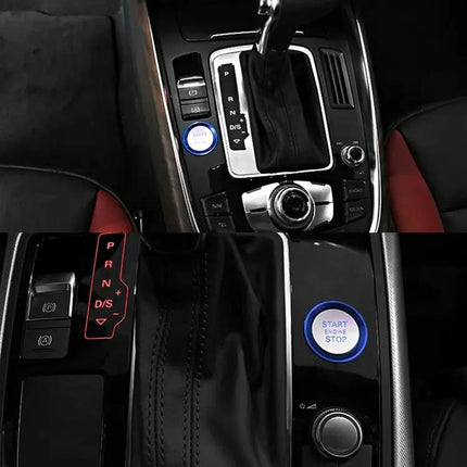 Aluminum Trim Ring for Audi Engine Start Button Decoration