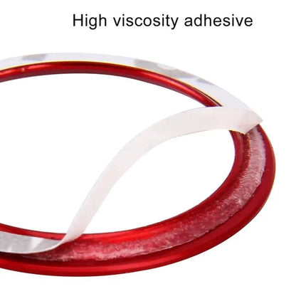 Aluminum Trim Ring for Audi Engine Start Button Decoration