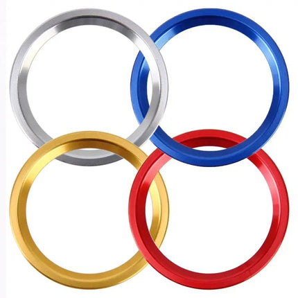 Aluminum Trim Ring for Audi Engine Start Button Decoration