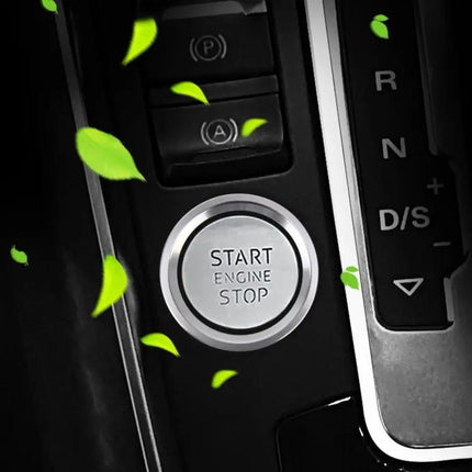 Aluminum Trim Ring for Audi Engine Start Button Decoration