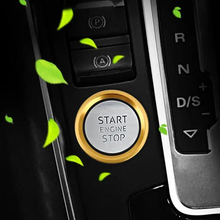 Aluminum Trim Ring for Audi Engine Start Button Decoration