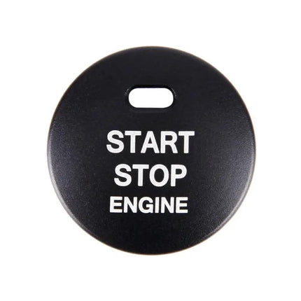 Elegant 3D Aluminum Alloy Cover for Mazda Engine Start Stop Button