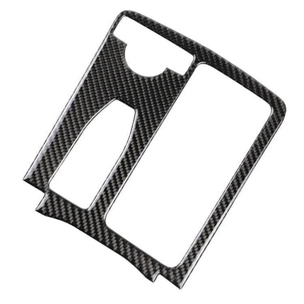 Carbon Fiber Decorative Sticker for Mercedes-Benz Left Drive Gear Panel - carbon fiber gear panel trim for left-drive Mercedes-Benz interior
