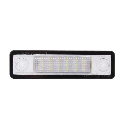 LED License Plate Lights 2 Pack For Opel Corsa Vehicles - 2-pack 18 SMD-3528 LED bright plug-and-play license plate lamp replacement