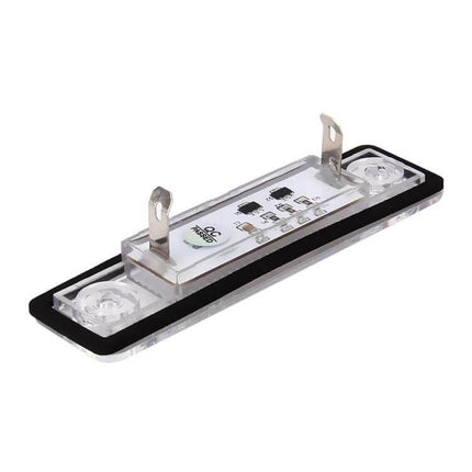 LED License Plate Lights 2 Pack For Opel Corsa Vehicles - 2-pack 18 SMD-3528 LED bright plug-and-play license plate lamp