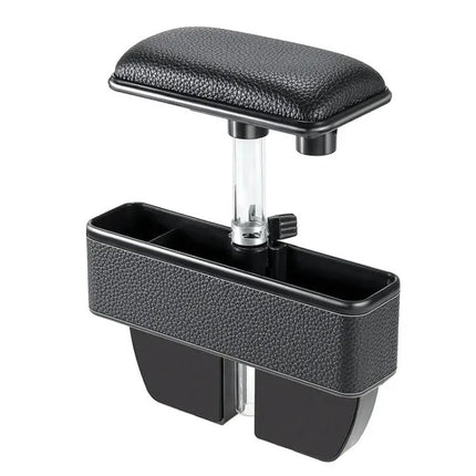 Universal Car Seat Gap Storage Box with Elbow Support Pad