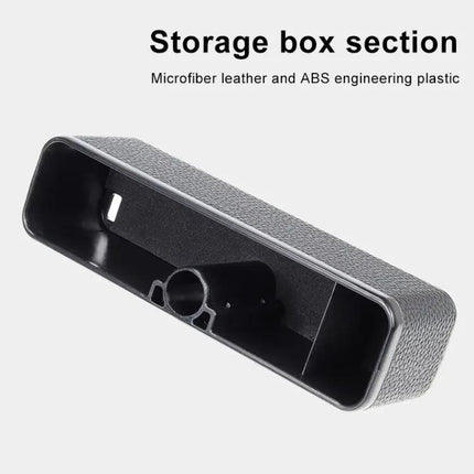 Universal Car Seat Gap Storage Box with Elbow Support Pad