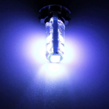 T10 LED Car Bulb for Reading Lamp 7500K Cool White, 2 Pack glowing cool white in car dome/map light, low glare, tool-free T10 wedge installation