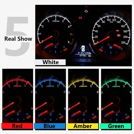 Wedge Instrument Panel COB LED Light for Dashboard Gauges