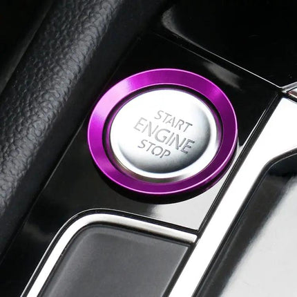 Engine Start Button Decorative Trim for Volkswagen Vehicles