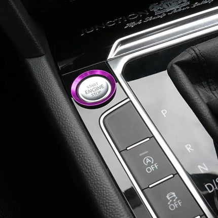 Engine Start Button Decorative Trim for Volkswagen Vehicles