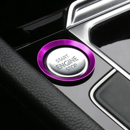 Engine Start Button Decorative Trim for Volkswagen Vehicles