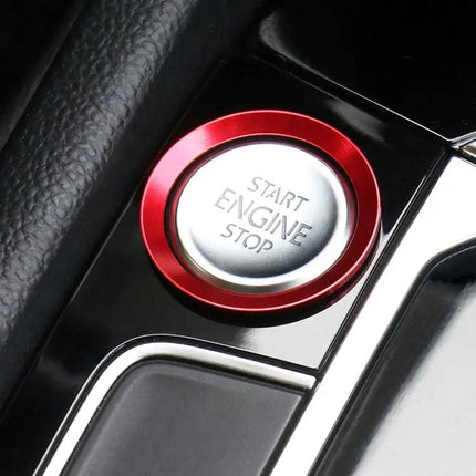 Engine Start Button Decorative Trim for Volkswagen Vehicles