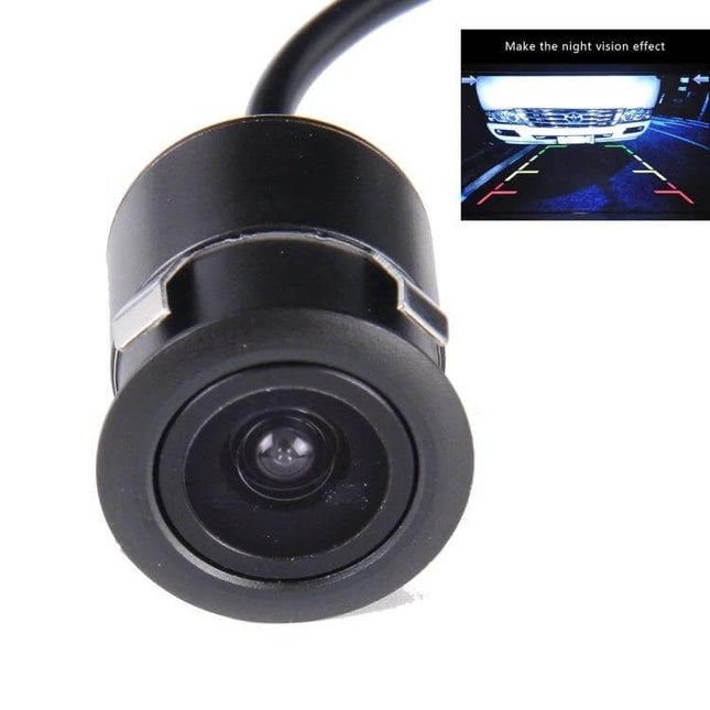 Universal Waterproof Rear View Backup Camera for Cars compact waterproof rearview camera with night vision and parking guidelines