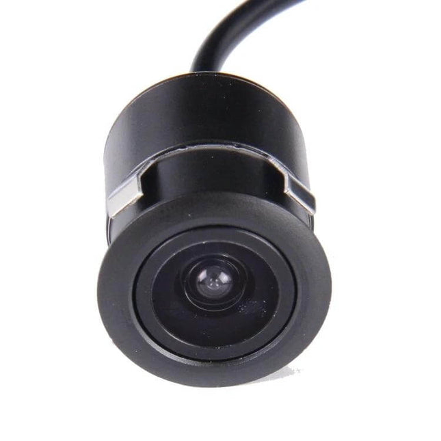 Universal Waterproof Rear View Backup Camera for Cars - small round black waterproof rearview backup camera for car parking assistance