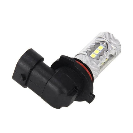 Two Pack Fog Light Kit With White LEDs For Cars Plug And Play - HB4/9006 LED fog bulb with 16 LEDs, plug-and-play replacement for improved visibility