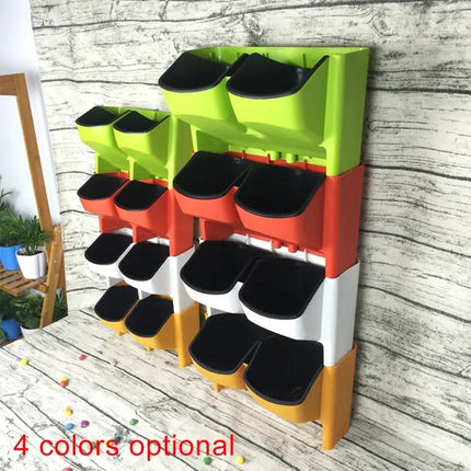 PP Planter Wall Hanging Pot For Indoor Gardens And Herbs