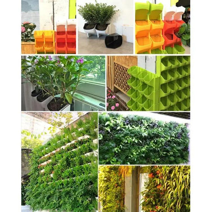 PP Planter Wall Hanging Pot For Indoor Gardens And Herbs