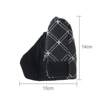 Red and White Car Interior Protection Cover Set for Gear