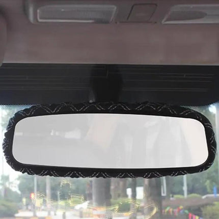 Red and White Car Interior Protection Cover Set for Gear