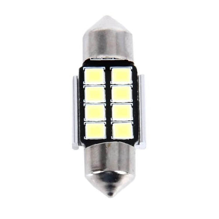 Car Dome Lamp LED Reading Light 31mm For Vehicle Interior - 8-SMD high-brightness LED aluminum alloy dome bulb