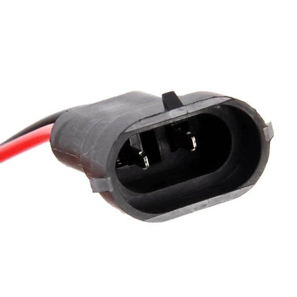 H8 H11 Bulb Holder Base With Wire For Easy Installation pre-wired black connector for H8/H11 LED bulb replacements