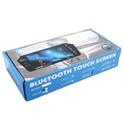 7-Inch Rear View Car Monitor with Bluetooth and Reverse Function boxed Bluetooth touch screen monitor for safer reversing and hands-free calls