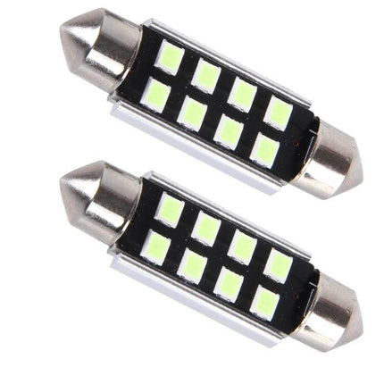 Car Dome LED Reading Light 36mm for Interior Lighting compact CANBUS 36mm LED dome bulb pair aluminum alloy shell