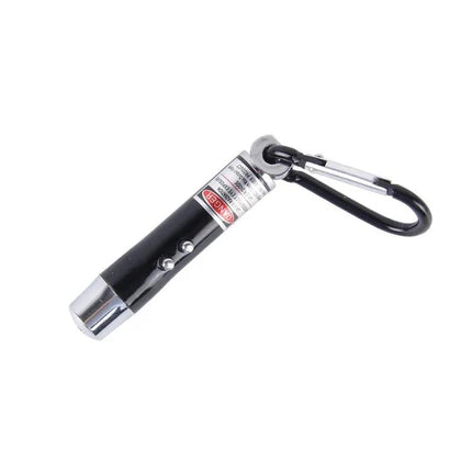 Compact Keychain LED Flashlight for Everyday Illumination and Detection