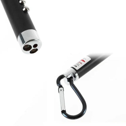 Compact Keychain LED Flashlight for Everyday Illumination and Detection