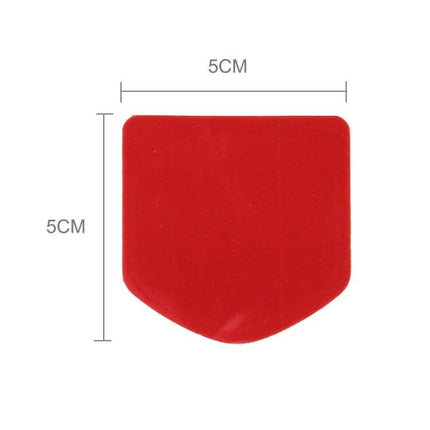 Germany Flag Style Metal Car Sticker for Vehicle Protection - red 5x5cm metal shield protector for car door hood bumper