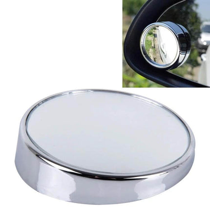 Wide Angle Blind Spot Mirror for Improved Car Visibility mounted on side mirror to show expanded view and reduce blind spots
