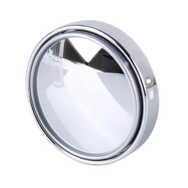 Wide Angle Rear View Mirror for Eliminating Car Blind Spots - round attachable mirror extends field of view to reduce blind spots