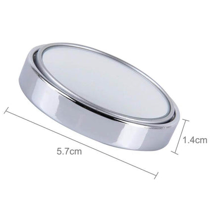 Wide Angle Rear View Mirror for Eliminating Car Blind Spots – compact 5.7cm clip-on convex mirror for wider lane visibility