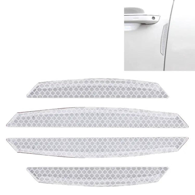 Universal Car Door Anti-Collision Protection Strips, Set of 4