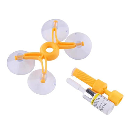 Handy Kit for Repairing Car Windshield Chips in Daily Use