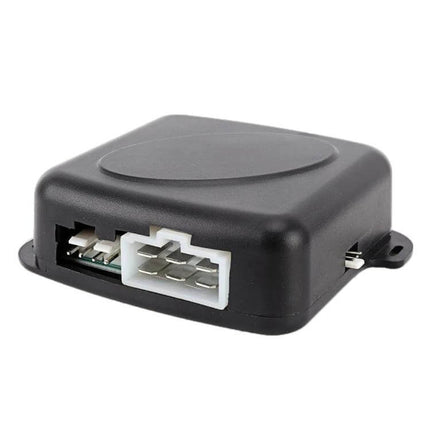 Smart Car Start Stop Switch With RFID Alarm System For Easy Start - compact black RFID car module with connectors for one-button engine control