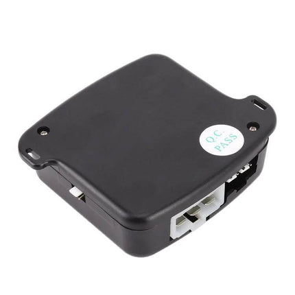 Smart Car Start Stop Switch With RFID Alarm System For Easy Start compact black control module with RFID connectors and QC PASS sticker