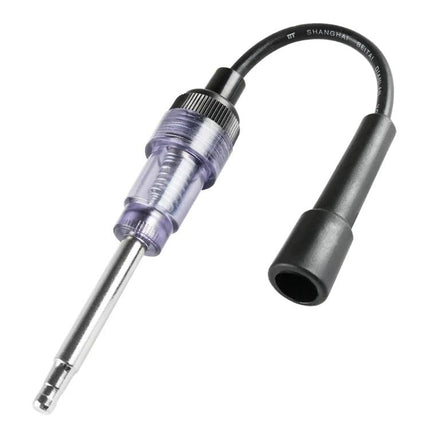 Compact Device for Checking Spark Plugs in Daily Car Maintenance handheld spark tester with insulated probe and coil connector for quick ignition checks