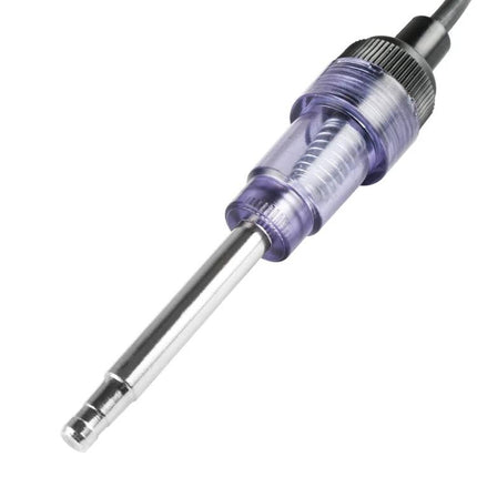 Compact Device for Checking Spark Plugs in Daily Car Maintenance - handheld spark tester with clear housing and probe for quick ignition checks