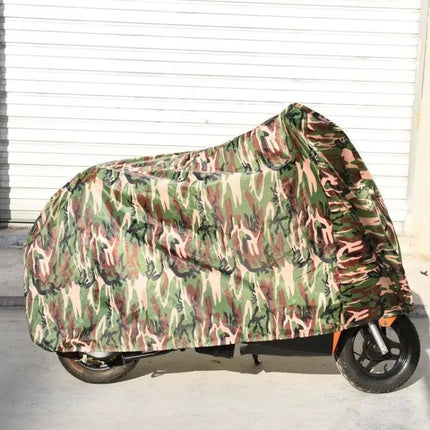 Camouflage Waterproof Outdoor Cover for Bicycles and Motorcycles