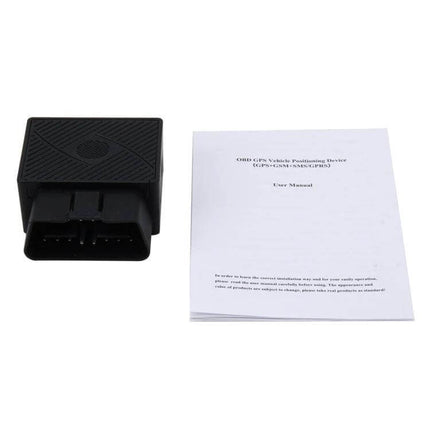 OBD GPS Vehicle Tracker for Real-Time Location and Vehicle Monitoring compact OBD-II tracker and user manual for fleet and car security